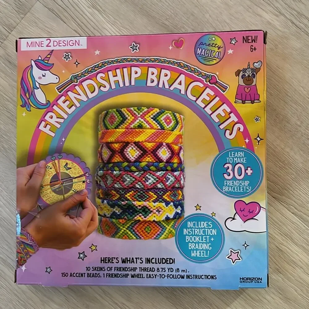 Friendship bracelet kit nwt unopened crafty maker kit steam fashion nwt